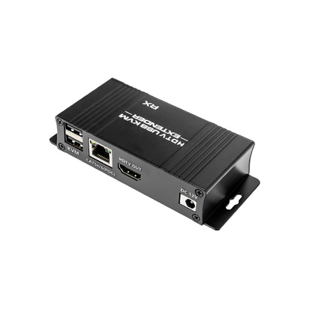 Převodník HDMI KVM na LAN-RJ45 USB 60m Spacetronik