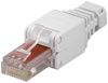 Wtyk sieciowy RJ45 8P8C CAT6 samozaciskowy Goobay