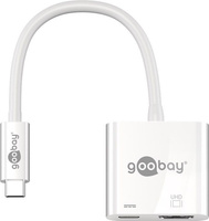 USB-C auf HDMI + USB-C PowerDelivery Adapter Goobay