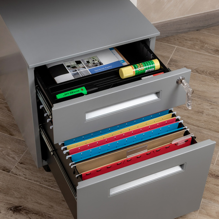 Spacetronik SPC-120B pedestal under-desk cabinet