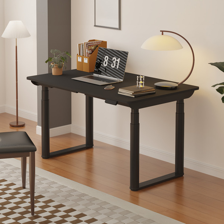 Zestaw Biurkowy Power User PRO: Stelaż 300kg, Blat 180cm, Fotel LUMBO