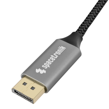 Kabel HDMI 4K 60Hz DP Spacetronik KDH-SPA030 3m