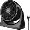 Goobay 9" 30W floor fan black