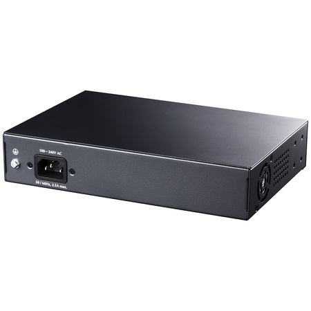 SWITCH PoE+ 10-port GS1010P 120W 1Gbps VLAN CCTV