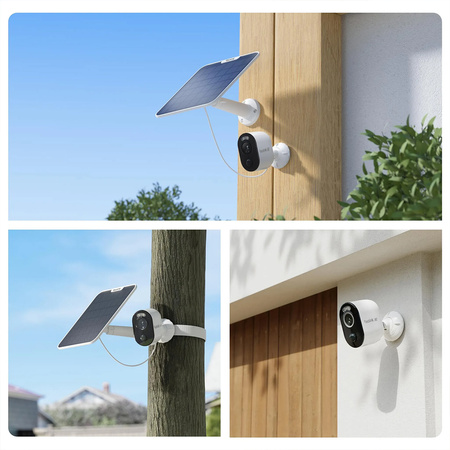 Kamera zewnętrzna solarna Reolink Argus 3 Ultra Wi-Fi biały