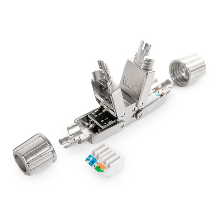 RJ45 CAT 8 FTP toolless plug SP-LC02