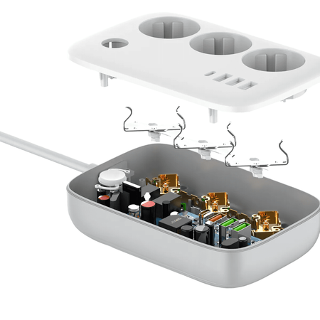 SMART Spacetronik SL-PS27 3AC 4U power strip