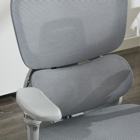 Regulowany Fotel biurowy 6D DORIS-20 Szary