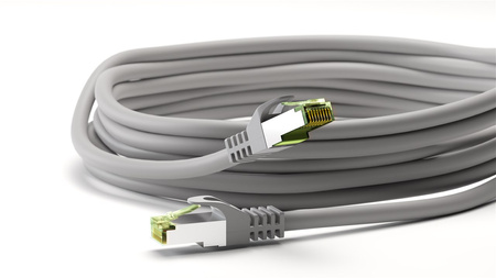 Patchcord LAN CAT 8.1 GHMT S/FTP šedý 5m