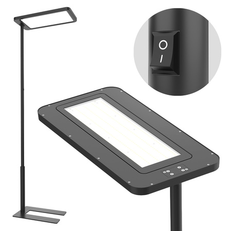 Lampa wolnostojąca podłogowa LED GLOW D20 Czarna