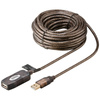 Napájací kábel USB - zástrčka DC 55x25 Goobay 1m