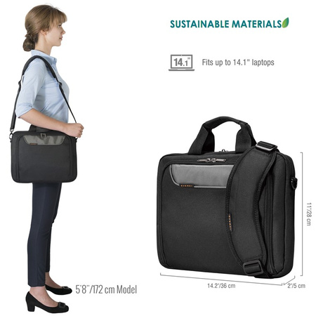 EVERKI ECO Advance 141" Laptop-Tasche