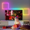 LED RGB WIFI Tuya 6x 40cm modulární nástěnné svítidlo