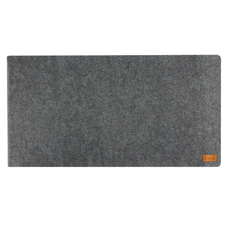 Mata filcowa pod myszkę szara 120x60cm SPB061