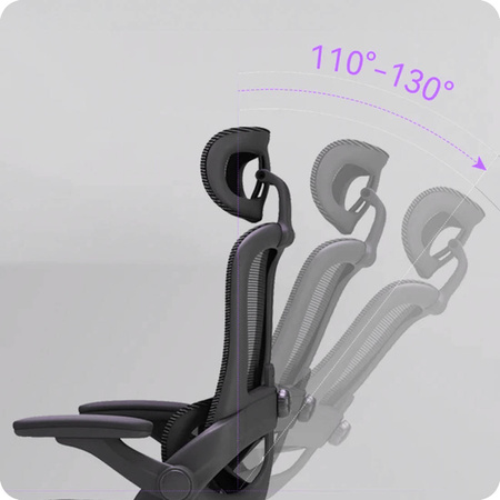 Kancelárske otočné kreslo Doris 10 Black