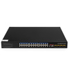 SWITCH 24x PoE+ GS5024PS4 400W 4x SFP +RJ Schicht 3