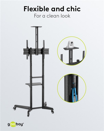 Goobay PRO CART L 37"-70" 50kg TV stojan