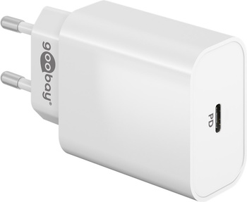 Goobay 45W USB-C PowerD mains charger WHITE