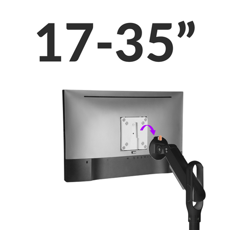 Mobilný stojan na TV monitor SPE-T01B 10 kg, čierny