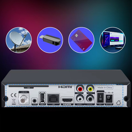 Tuner GTMedia Freesat V8 XII DVB-S2X FUNCAM