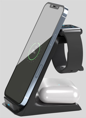 Goobay 15W Qi 3-in-1 standing inductive charger