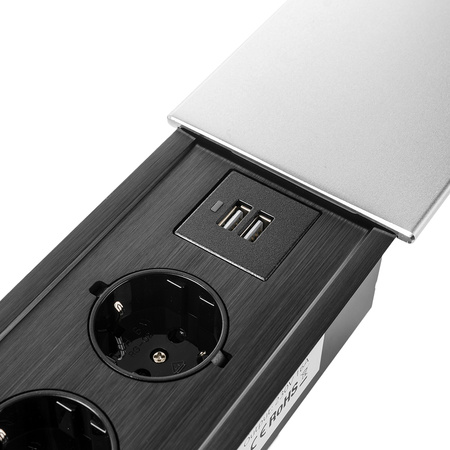 Spacetronik SPS-S24S V2 COMPACT countertop socket