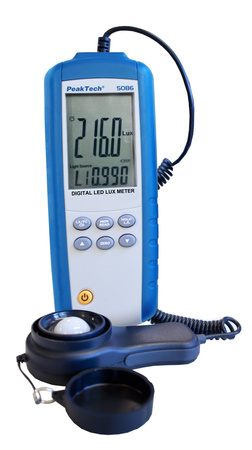 PeakTech 5086 Digital Light Meter Luxmeter