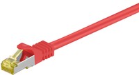 LAN cable Patchcord CAT 7 S/FTP red 75m