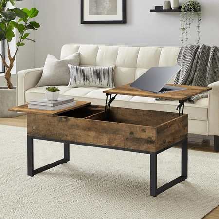 Stolik kawowy 2w1 rozkładany blat Funky Furniture