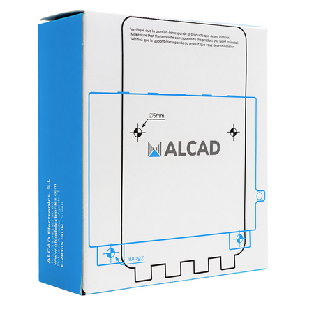 Stožárový zesilovač Alcad AM-187 12V 32dB UHF+VHF