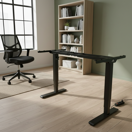 Spacetronik SPE-226AB electric desk stand
