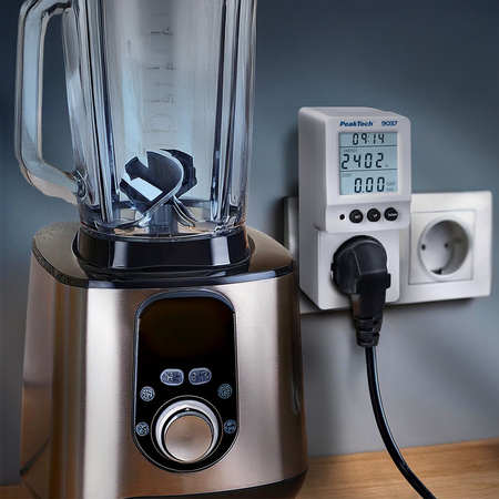 Cyfrowy Licznik Zużycia Energii PeakTech 9037