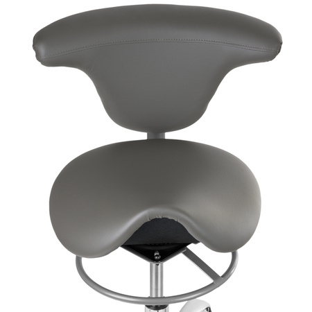 Ergonomiczny hoker regulowany SELLA 2 szary