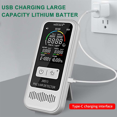 Monitor jakości powietrza z alarmem PM2.5 JMS-13