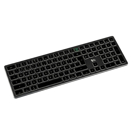 Cienka klawiatura bezprzewodowa EZZY 02KWB czarna