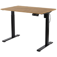 Biurko elektryczne Spacetronik SPE-152B z blatem 158×80 Dąb Słoneczny