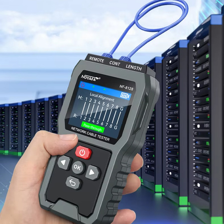 Tester kabli LAN RJ45 CAT5/CAT6 Noyafa NF-8128