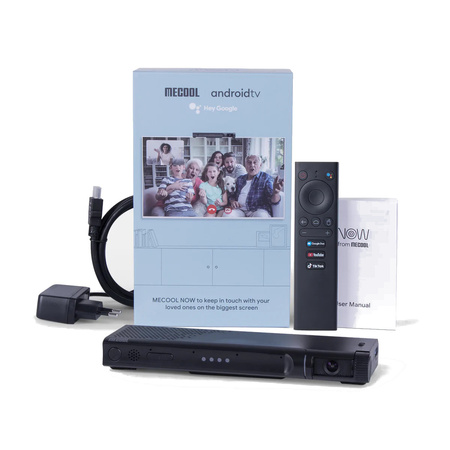 Android TV BOX MECOOL KA2 Android Kamera FHD VoIP