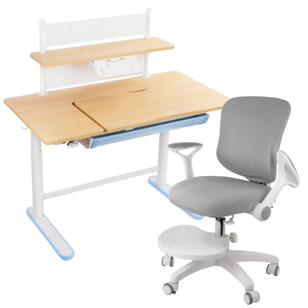 Spacetronik SPE-X116AT electric desk with shelf