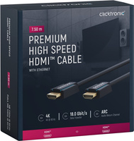 CLICKTRONIC HDMI 2.0 4K 60Hz 75m cable