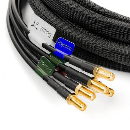GSM-Kabel Poynting 5in1 CAB-118 3xSMA 2xRP SMA 5m