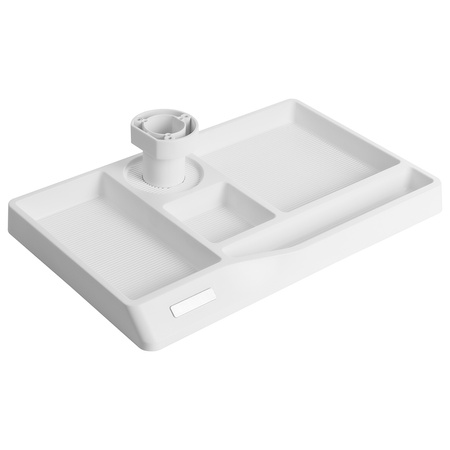 Szuflada obrotowa Spacetronik SPB126 Biała