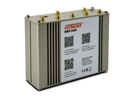 5G router kemp 2x SIM WiFi GPS SELFSAT MWR 5550