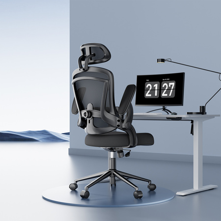 Doris 10 swivel office chair Black