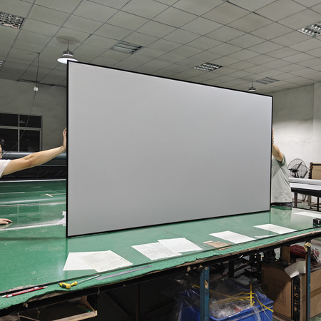 Zestaw kina 100" PRS-F04 + SPA-P01B + transmiter HDMI SPH-W21