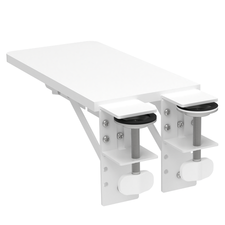 Podłokietnik do biurka Spacetronik SPB131W ergonomiczne wsparcie biały