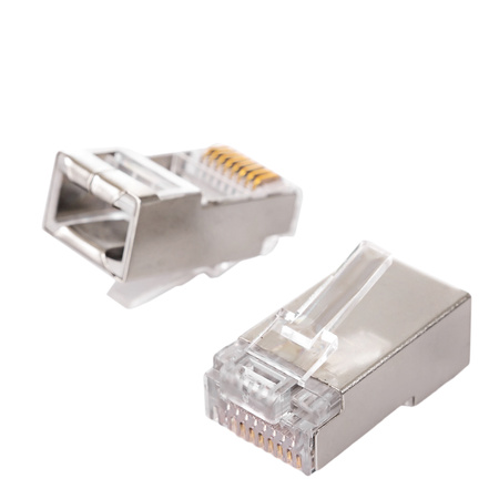 Priamy konektor RJ45 cat5e FTP PT-RJ455FT-0 25ks