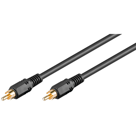 Goobay AVK238 5m COAXIAL RCA-RCA cable