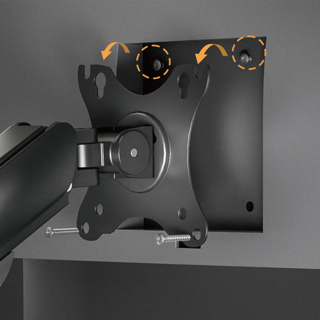 Uchwyt na monitor SPAG112 z portami USB