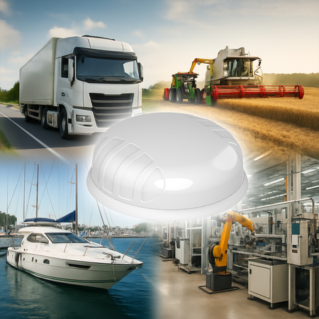 Poynting PUCK-1-W Flachprofil-Rundstrahlantenne